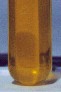 Dichromate solution + 5 drops HCl + 10 drops NaOH